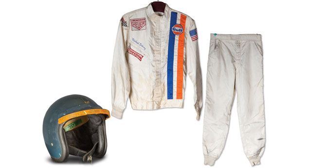 Fato e capacete de Steve McQueen em 'Le Mans' a leilão