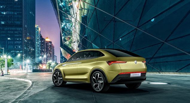 Skoda Vision E nasce sob as luzes de Xangai