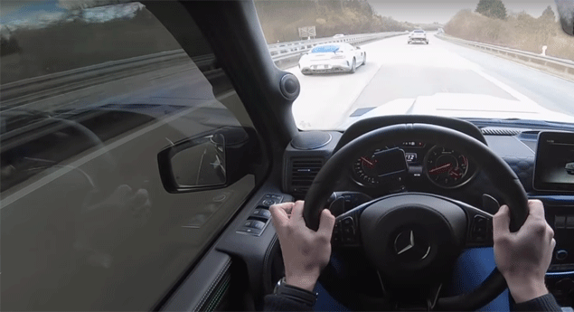 Mercedes-AMG G63 sem argumentos para GT R