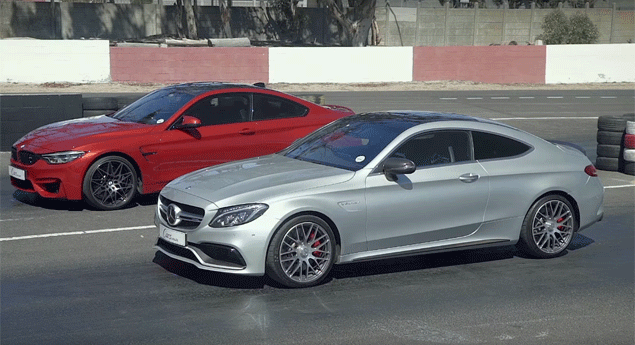 BMW M4 vs Mercedes AMG C63, um duelo de titãs germânicos