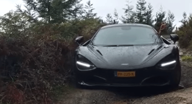 Há quem pense que o McLaren 720S é um todo-o-terreno...