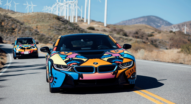 Portugal The Man desenha BMW i8