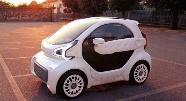 Elétrico feito em impressora 3D por 8 mil euros