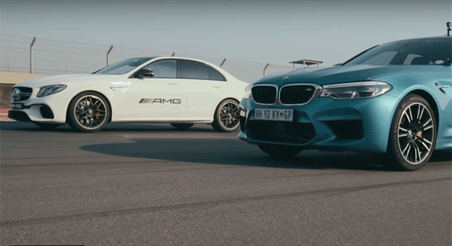 BMW M5 vs Mercedes-AMG E63 S: Round 2