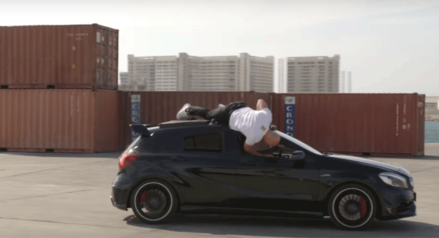 Os cinco truques mais espetaculares da Mercedes