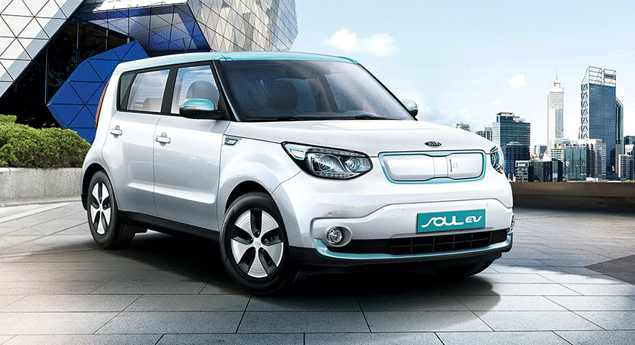 Kia testa Soul elétrico com carregamento sem fios