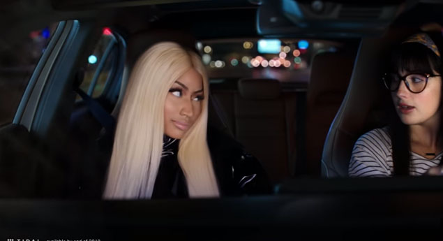 Mercedes revela anúncio com Nicki Minaj