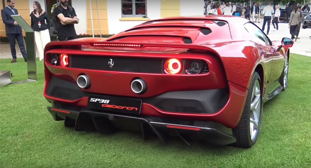 Aí está ele: Ferrari SP38 apresenta-se no Villa d'Este