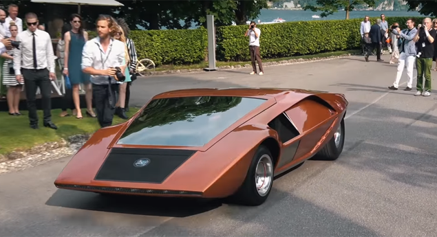 O Lancia Stratos HF Zero que surpreendeu Villa d'Este