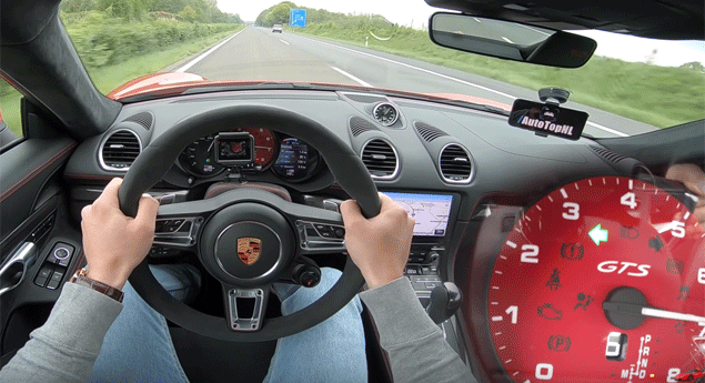 718 Cayman GTS é outro destemido Porsche na autobahn