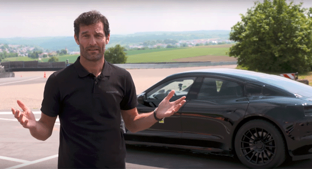 A impressão de condução do Mission E por Mark Webber