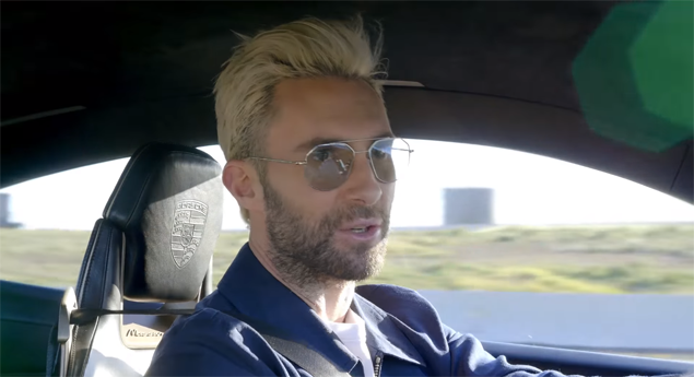 Adam Levine aprova o Porsche Mission E