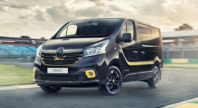 Renault Trafic ganhou visual desportivo