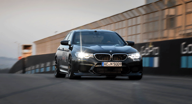 A volta recordista do BMW M5 da AC Schnitzer em Sachsenring