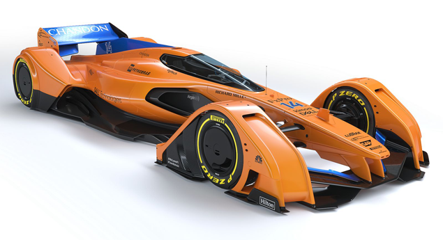 Este é o X2 da McLaren que prevê o futuro da F1
