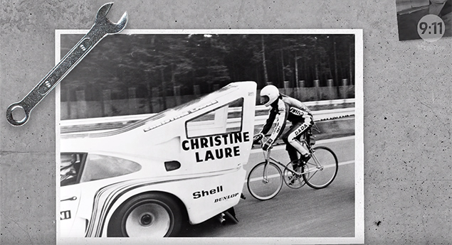 Como a Porsche deu a mão a ciclista rumo a um recorde