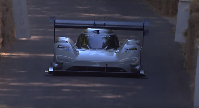 Volkswagen ID R Pikes Peak dominou Goodwood