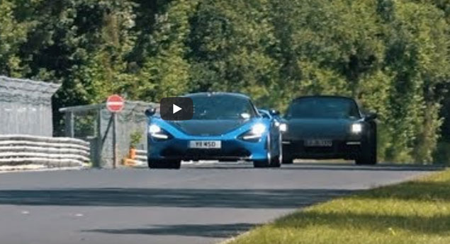 McLaren 720 S explica as regras ao Porsche 911 Turbo (992)