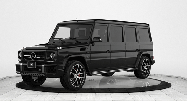 Este Mercedes G63 blindado é um luxo sobre rodas