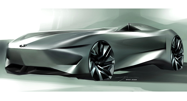 Infiniti antevê futuro elétrico em Pebble Beach