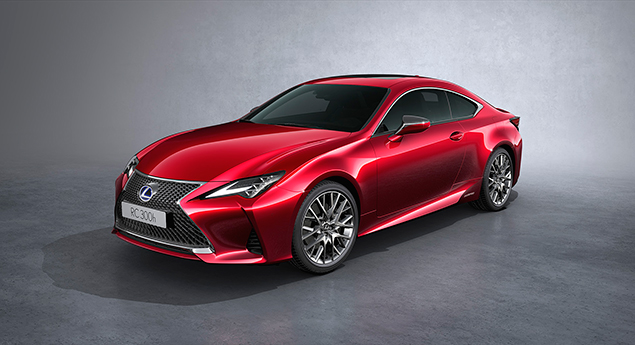 Lexus estreia RC renovado no Salão de Paris