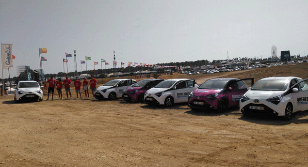 Toyota Aygo renovado dá boleias grátis no MEO Sudoeste