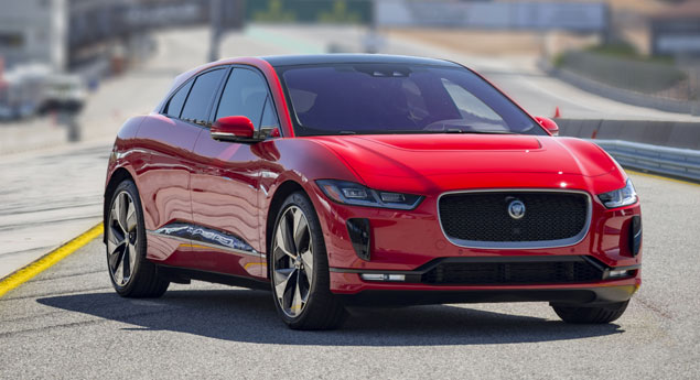 Jaguar I-Pace bater recorde em Laguna Seca