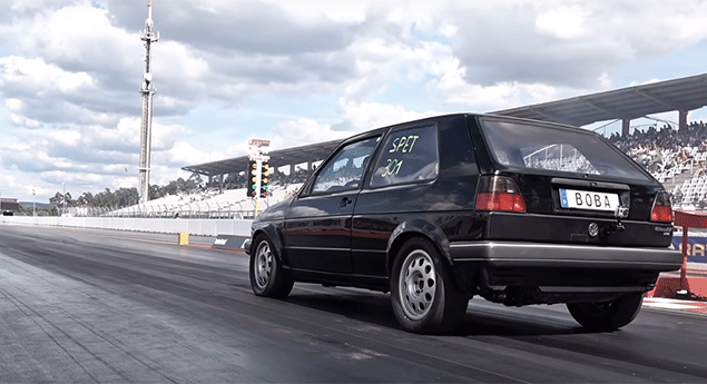 VW Golf com 1,233cv estabeleceu novo recorde de velocidade