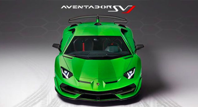 Lamborghini Aventador SVJ já tem foto oficial