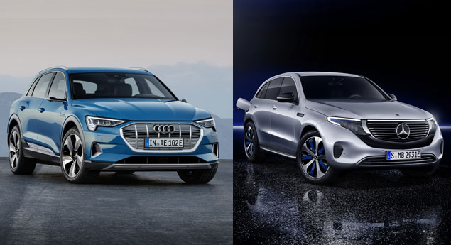 Audi e-Tron vs Mercedes EQC. Quem ganha esta guerra?