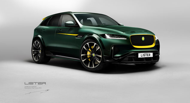 Este Lister F-Pace quer ser o SUV mais rápido do mundo