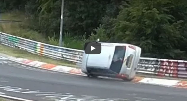 A mais lendária forma de evitar um acidente em Nurburgring