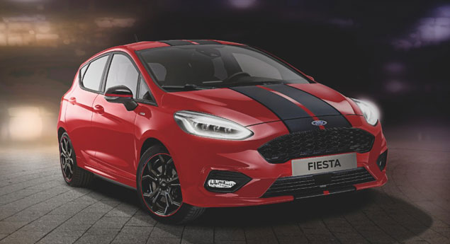 Fiesta ST-Line ganha novas cores com o Red e Black Edition