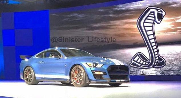 Mustang GT500 de 2019 surge online