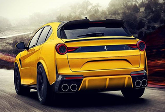 Será assim o SUV da Ferrari?
