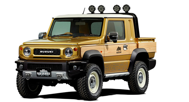 Suzuki Jimny concept pick-up surge no Japão