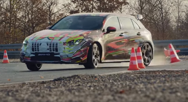 Vídeo do novo A45 AMG foi o "presente" da Mercedes este Natal