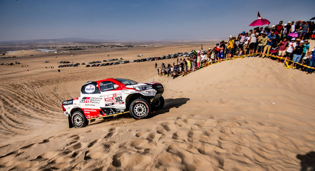 Toyota vence o seu primeiro Dakar