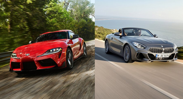 BMW Z4 e Toyota Supra: irmãos (quase) gémeos...