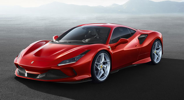 Primeiras imagens do Ferrari F8 Tributo