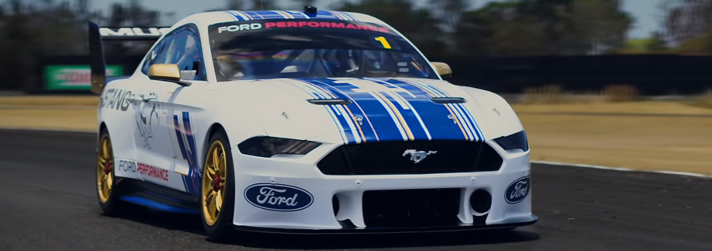 Novo Ford Mustang para a Australian Supercars apresentado