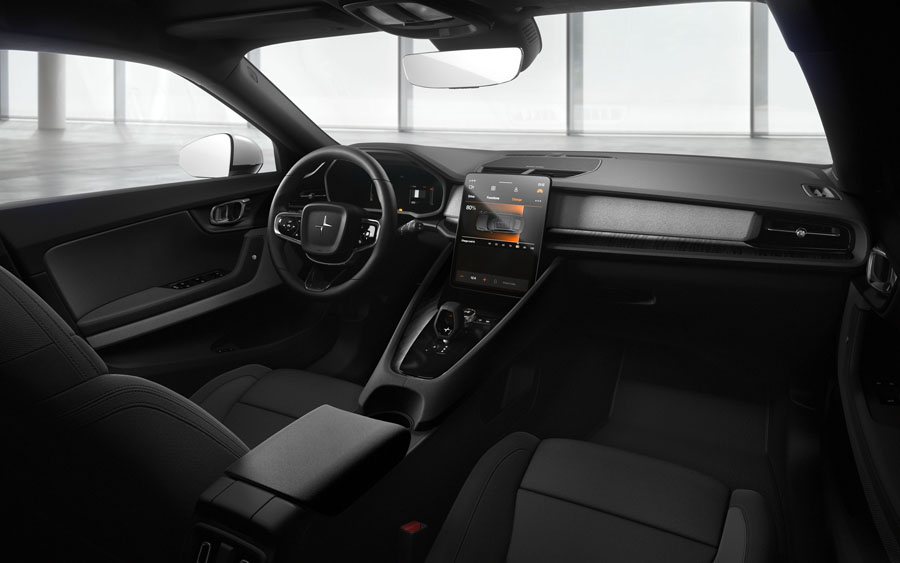 Polestar 2 interior