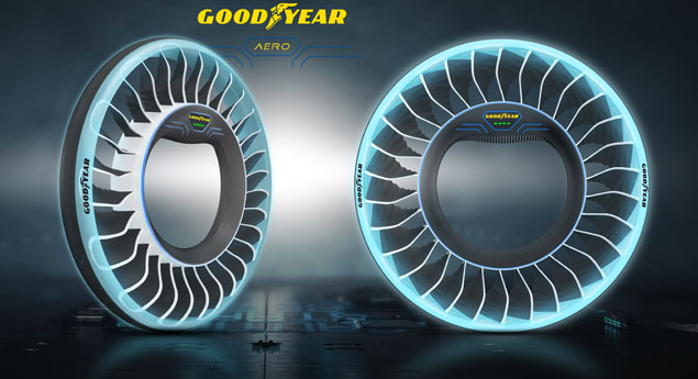 Goodyear Aero: Pneu para carros voadores