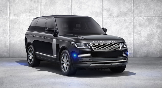 Podem chover balas: Range Rover Sentinel