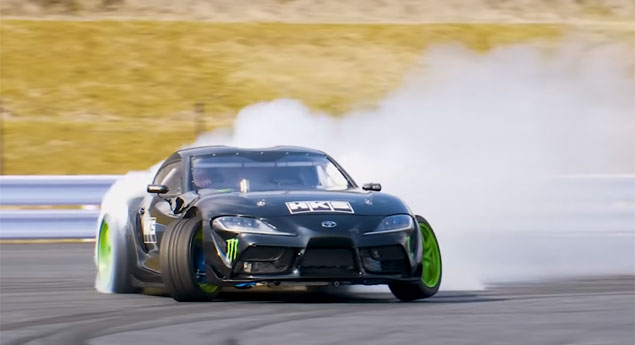 Veja o Supra do Campeão Mundial de Drift em acção (com vídeo)