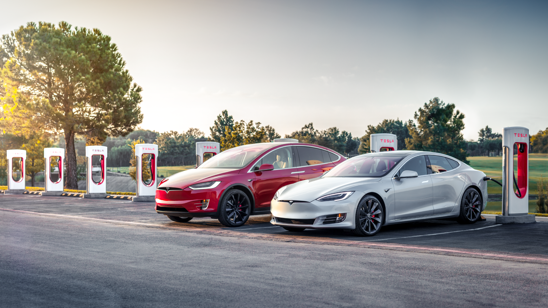 Os Superchargers da Tesla