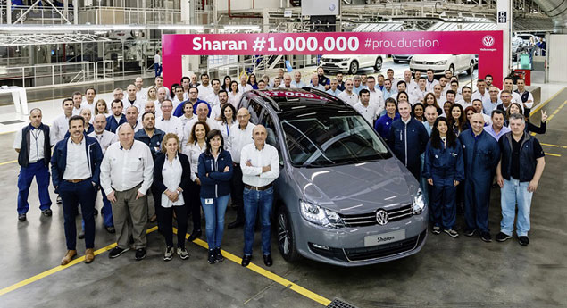 AutoEuropa já produziu 1 milhão de VW Sharan