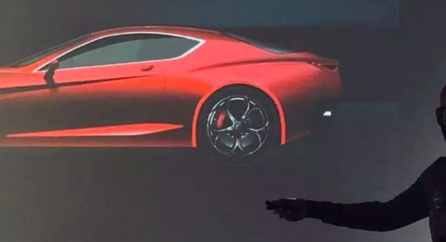 Novo Alfa Romeo GTV apanhado