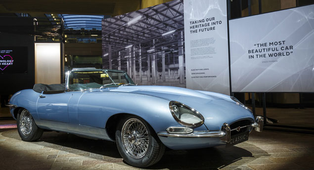 Elegância  Eterna - Jaguar E-Type Zero