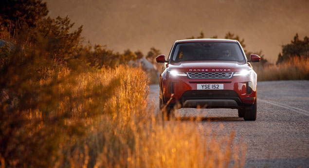 Range Rover Evoque cumpre todos os requisitos